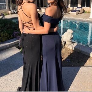 2 black prom dresses ( bundle )